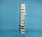 Microtiter Vertical Racks with individual bays for Microtiter Plates up to 86x128x58 mm